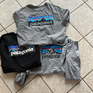 Set of 3 Patagonia T-shirts